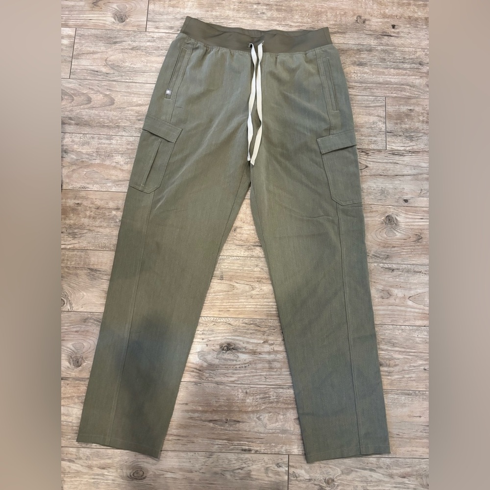 FIGS Green Scrub Pants Size Tall Large